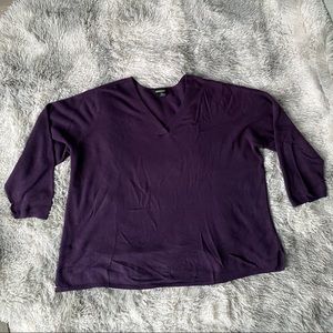 Lane Bryant Purple sweater, size 26/28